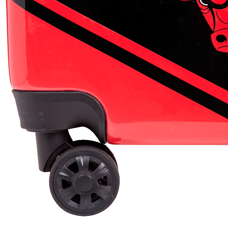 Mala de Viagem Bordo 10 kg ABS Nba Space - Vermelho