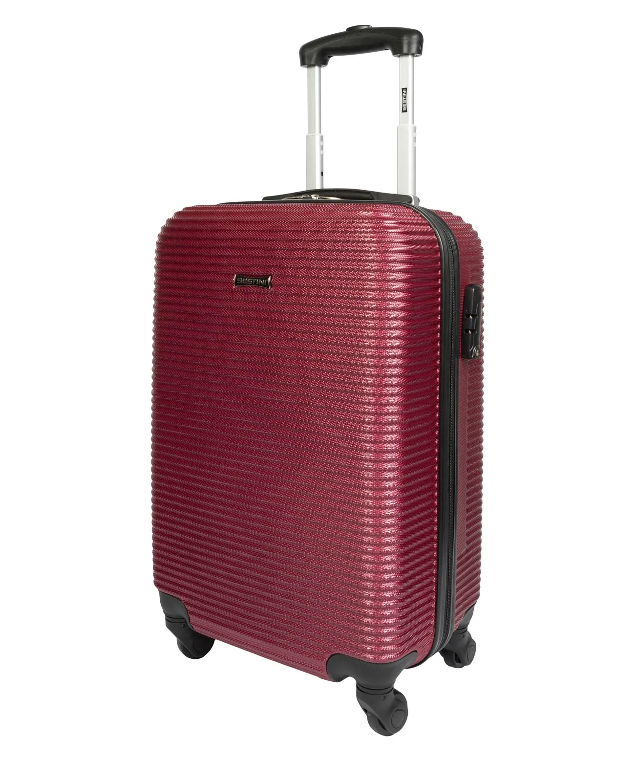 Mala de Viagem Bordo 10 kg ABS com Rodas 360° 4 All 3T - Vinho