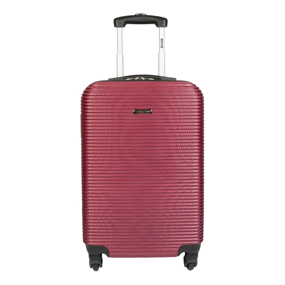 Mala de Viagem Bordo 10 kg ABS com Rodas 360° 4 All 3T - Vinho
