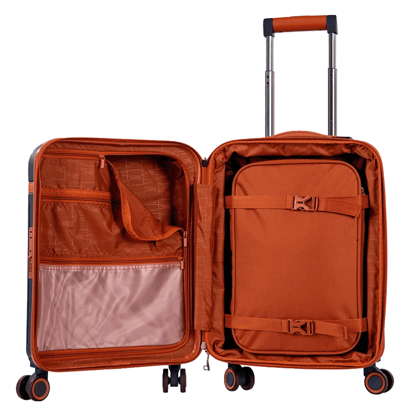 Mala de Viagem Bordo 10 kg ABS com Rodas 360° Evidence 1t - Azul