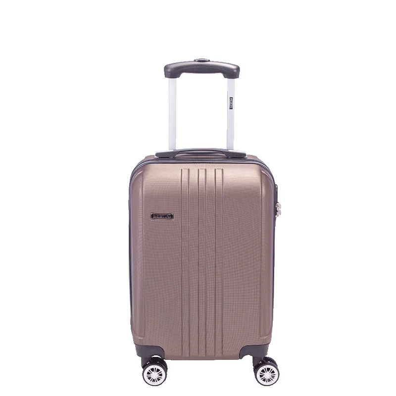 Mala de Viagem Bordo 10 kg ABS com Rodas 360° Gama 3 - Bronze
