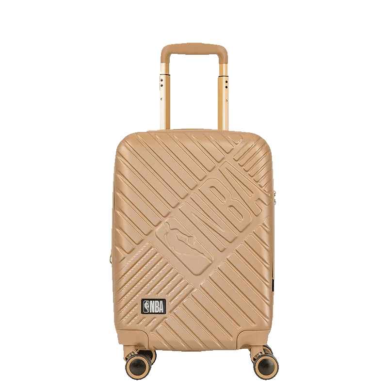 Mala de Viagem Bordo 10 kg ABS com Rodas 360° Nba Space - Dourado