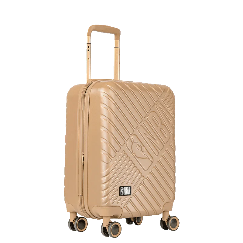 Mala de Viagem Bordo 10 kg ABS com Rodas 360° Nba Space - Dourado