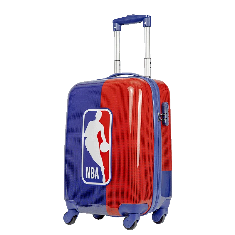 Mala de Viagem Bordo 10 kg ABS com Rodas 360° Nba Space - Vermelho