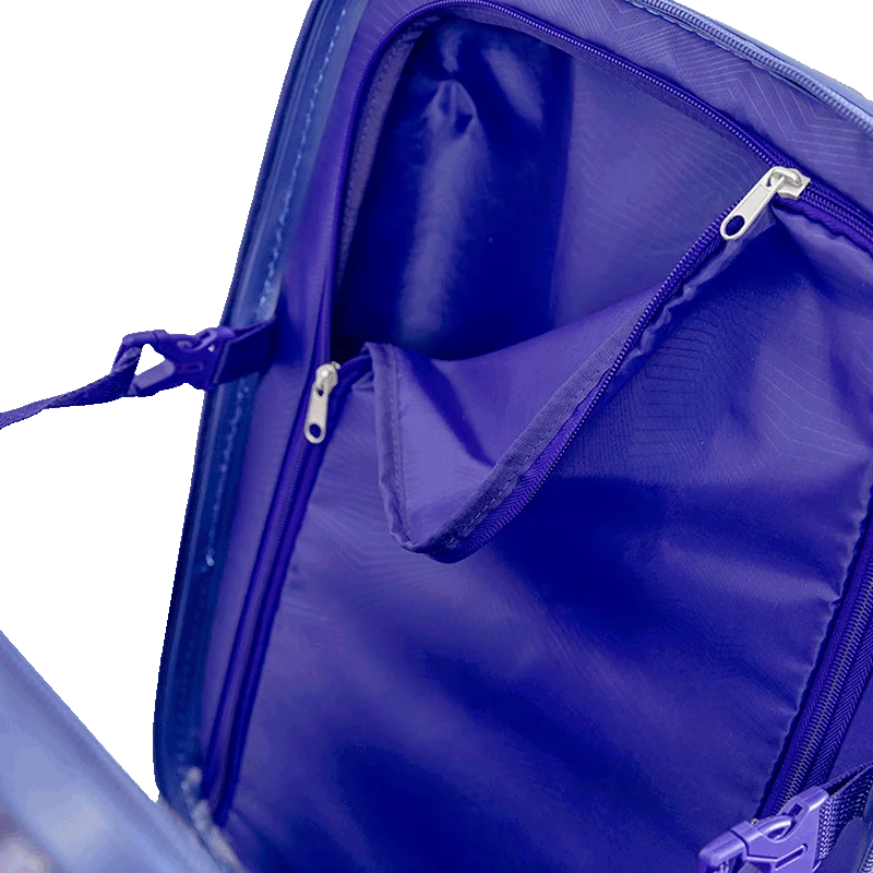 Mala de Viagem Bordo 10 kg ABS com Rodas 360° Nba Space - Vermelho