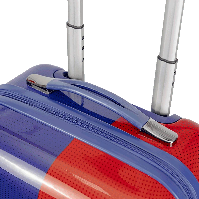 Mala de Viagem Bordo 10 kg ABS com Rodas 360° Nba Space - Vermelho