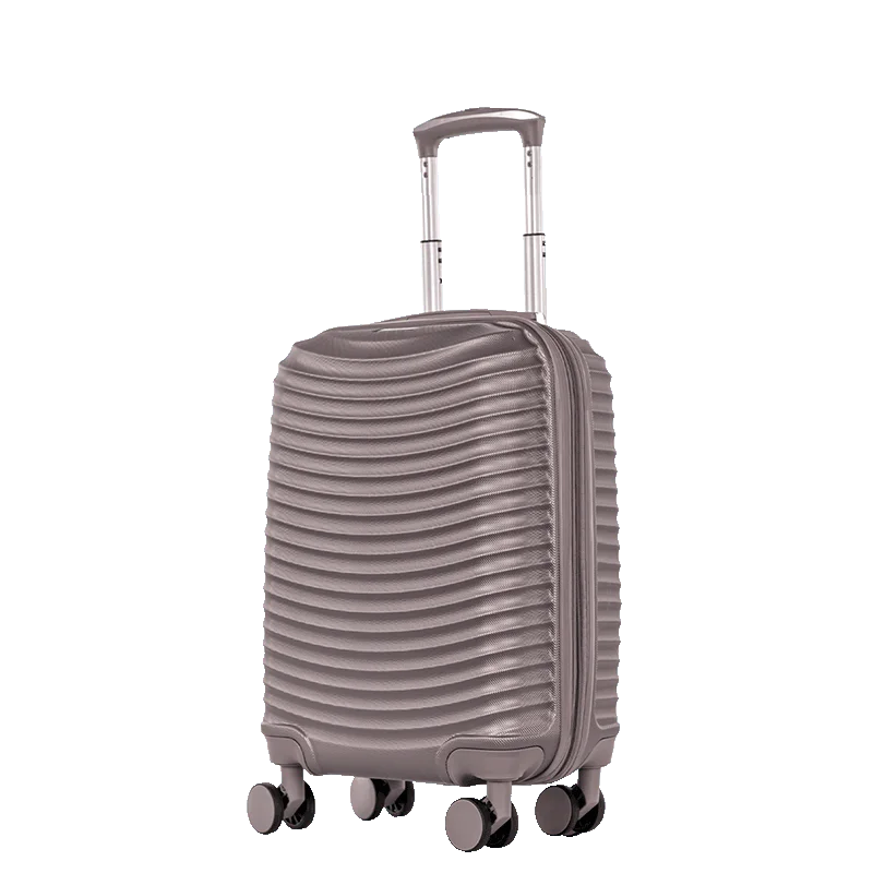 Mala de Viagem Bordo 10 kg ABS com Rodas 360° Vega 3T - Cinza grafite