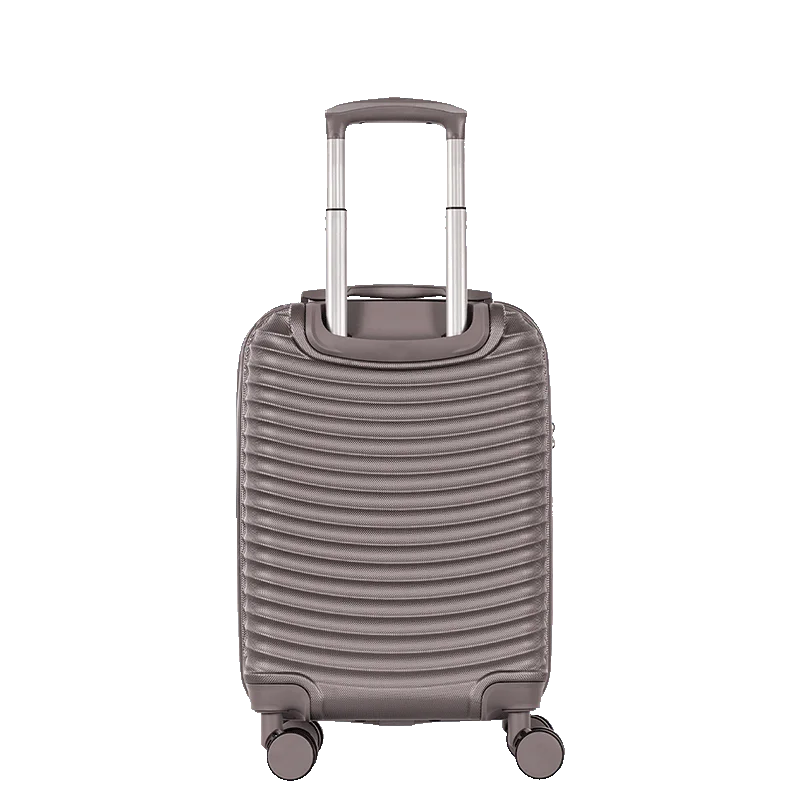 Mala de Viagem Bordo 10 kg ABS com Rodas 360° Vega 3T - Cinza grafite