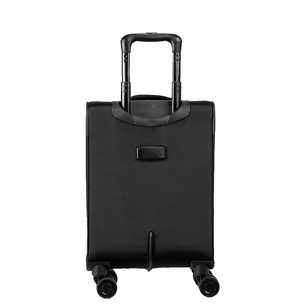 Mala de Viagem Bordo 10 kg Poliéster com Rodas 360° Ultralight 6 - Preto