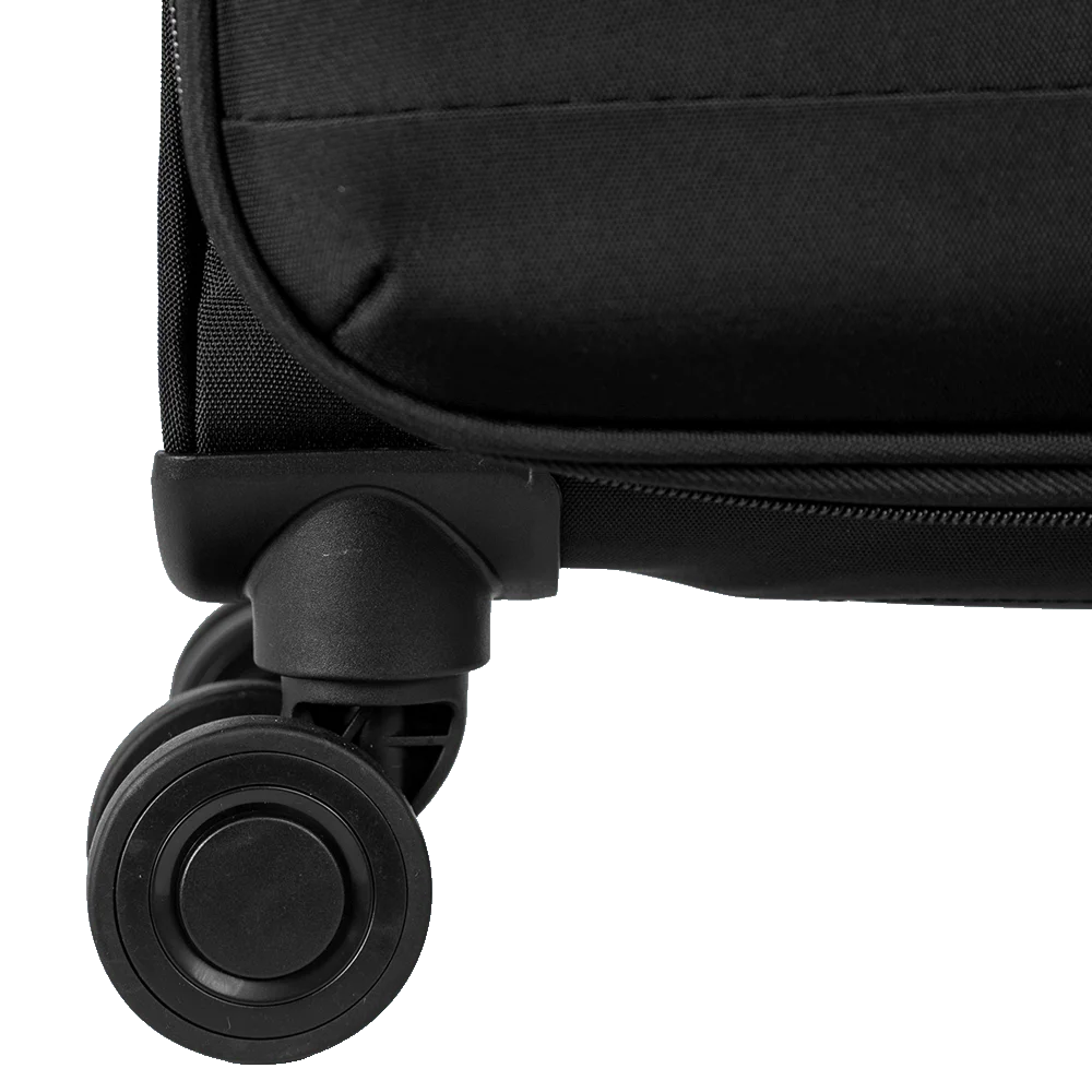Mala de Viagem Bordo 10 kg Poliéster com Rodas 360° Ultralight 6 - Preto