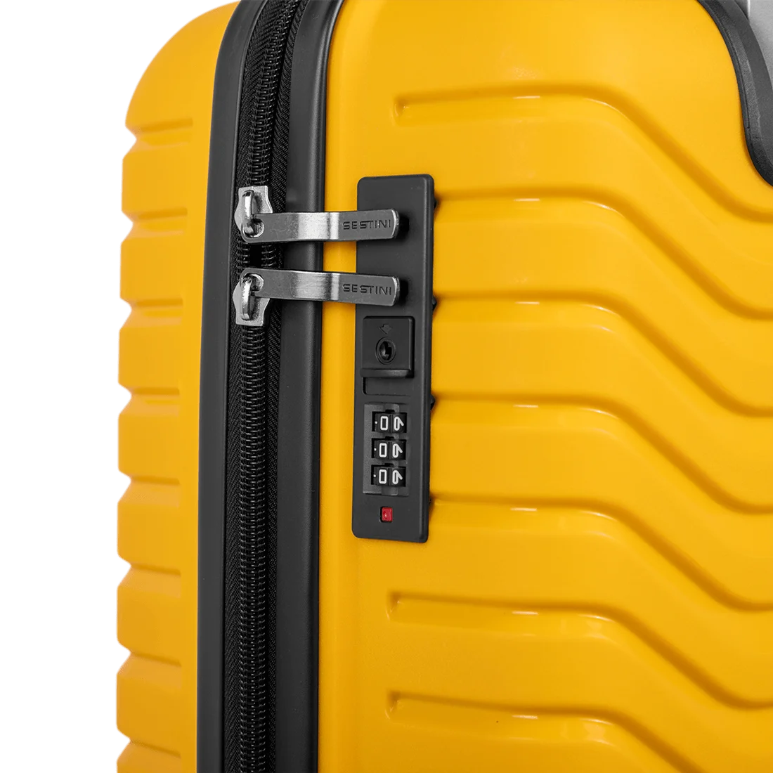 Mala de Viagem Bordo 10 kg Polipropileno com Rodas 360° PP Basic - Amarelo