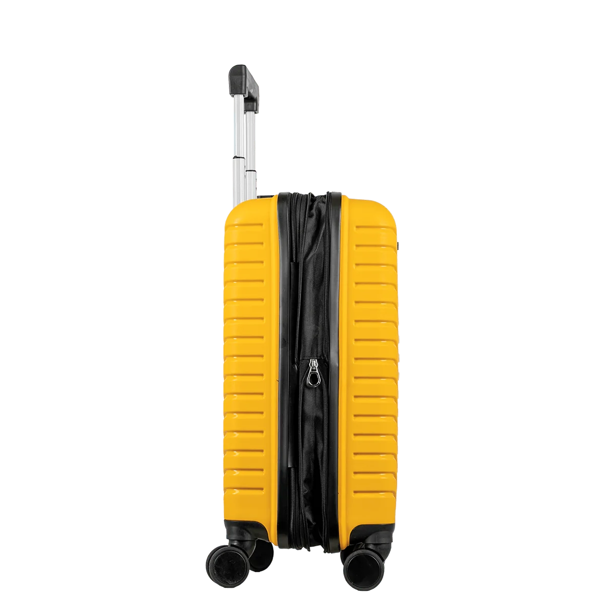 Mala de Viagem Bordo 10 kg Polipropileno com Rodas 360° PP Basic Plus - Amarelo