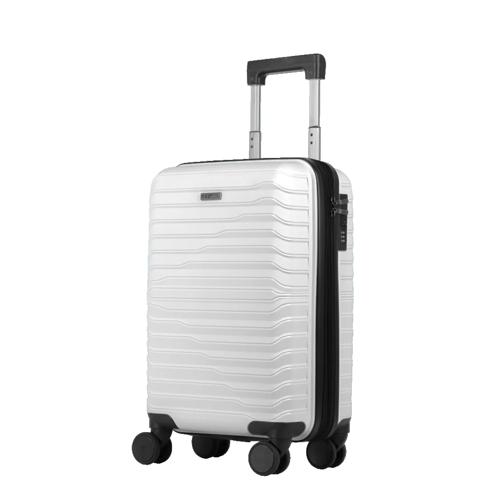 Mala de Viagem Bordo 10 kg Polipropileno com Rodas 360° PP Essencial Plus - Branco