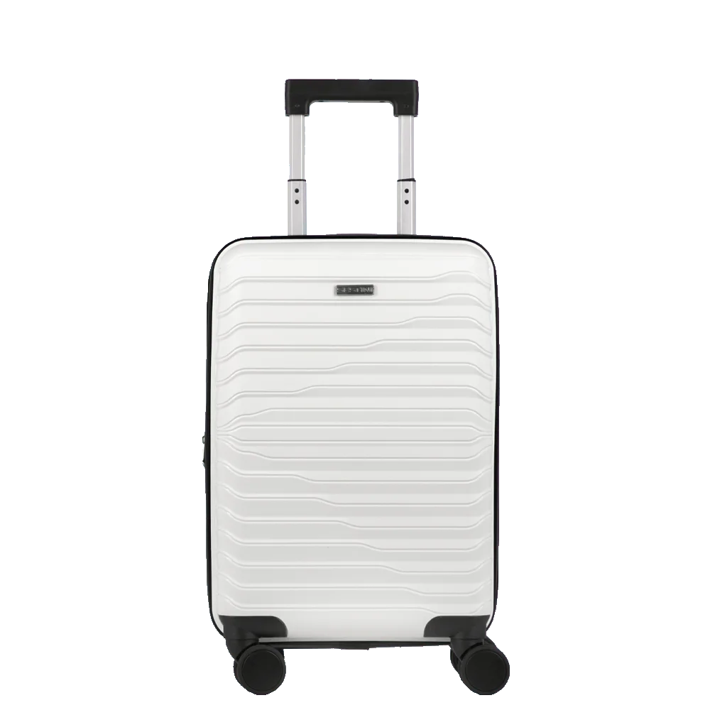 Mala de Viagem Bordo 10 kg Polipropileno com Rodas 360° PP Essencial Plus - Branco