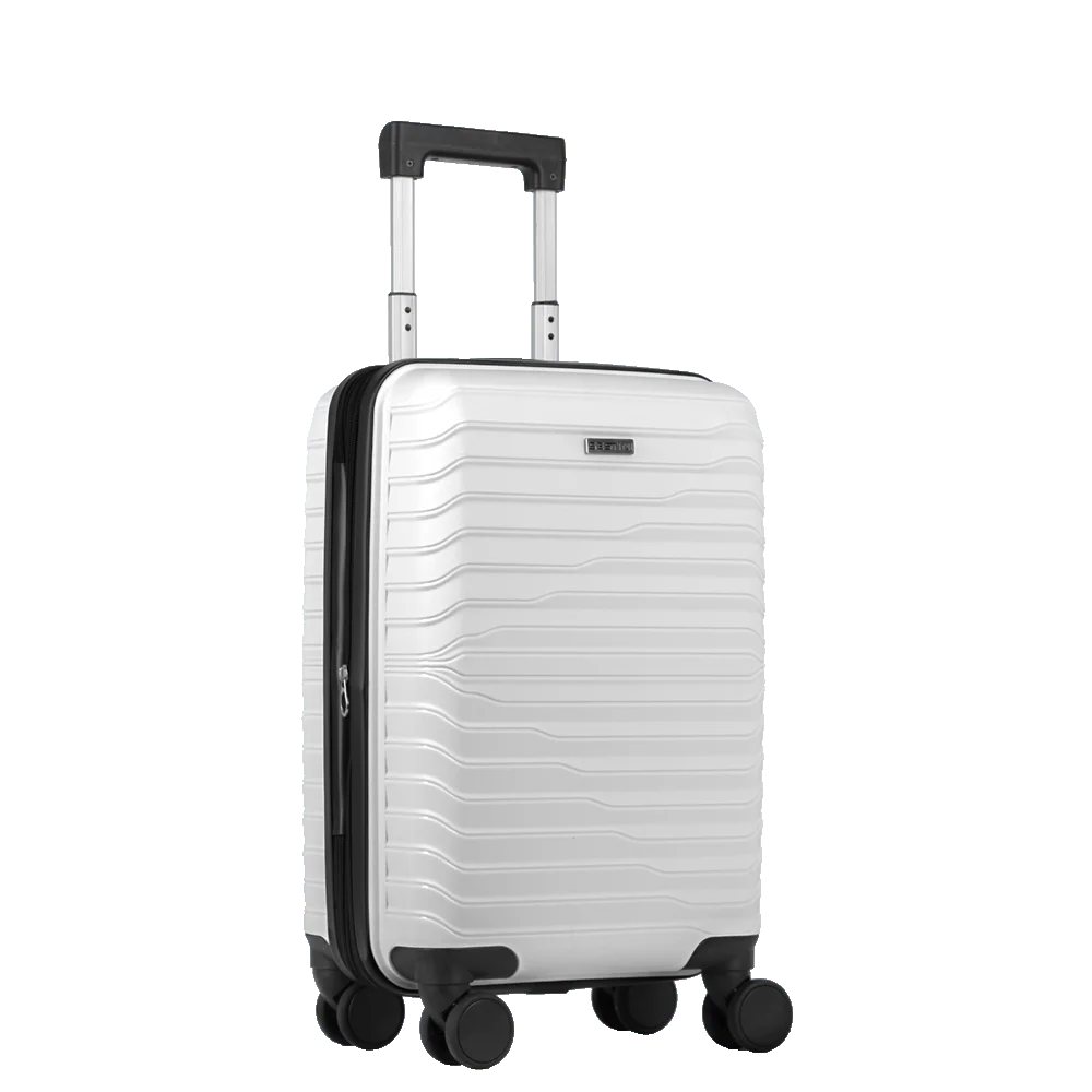 Mala de Viagem Bordo 10 kg Polipropileno com Rodas 360° PP Essencial Plus - Branco