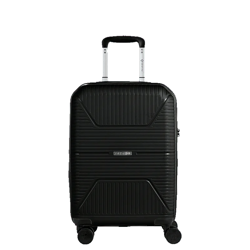 Mala de Viagem Bordo 10 kg Polipropileno com Rodas 360° PP Prime - Preto