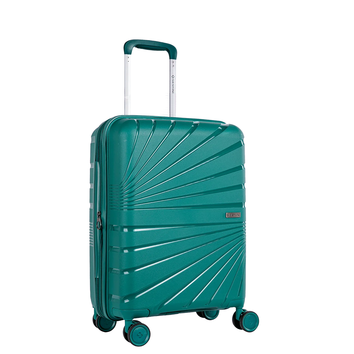 Mala de Viagem Bordo 10 kg Polipropileno com Rodas 360° PP Supreme - Verde