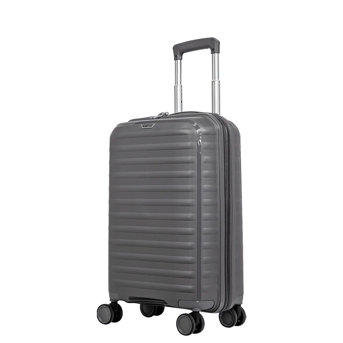 Mala de Viagem Bordo 10 kg Polipropileno com Rodas 360° PP Vetra - Grafite