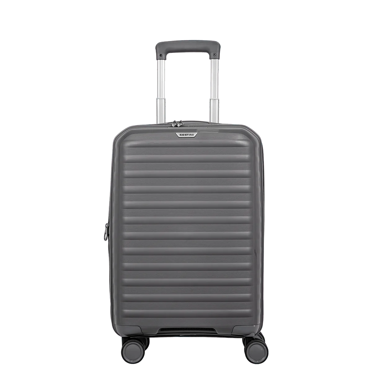 Mala de Viagem Bordo 10 kg Polipropileno com Rodas 360° PP Vetra - Grafite