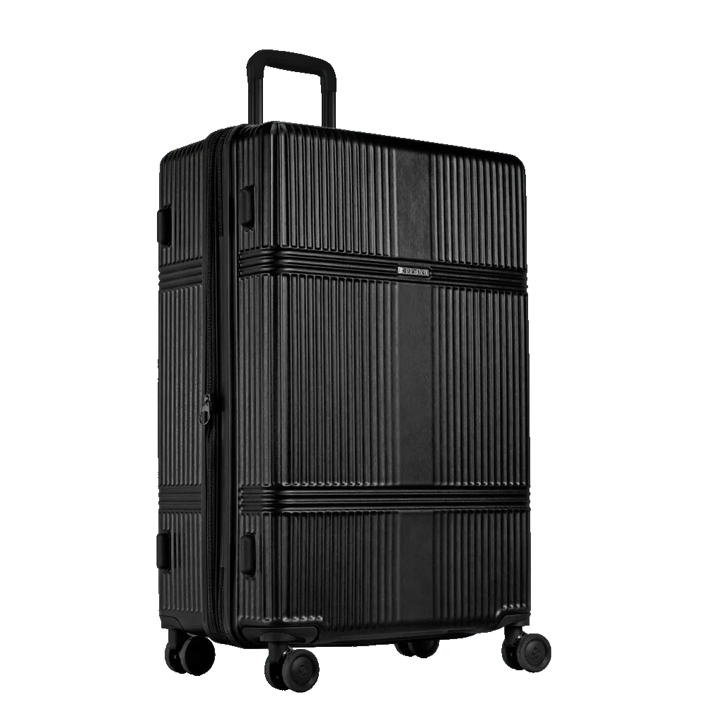 Mala de Viagem Grande 32 kg ABS com Rodas 360° Croma - Preto