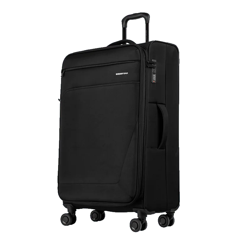 Mala de Viagem Grande 32 kg Poliéster Ultralight 6 - Preto