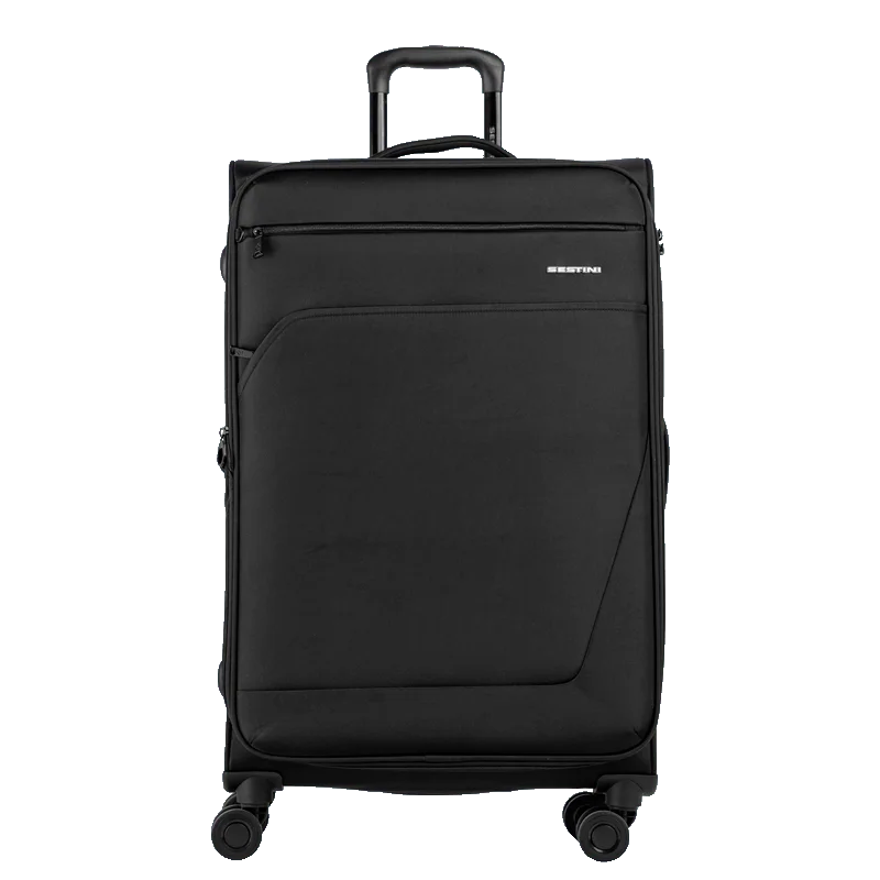 Mala de Viagem Grande 32 kg Poliéster Ultralight 6 - Preto