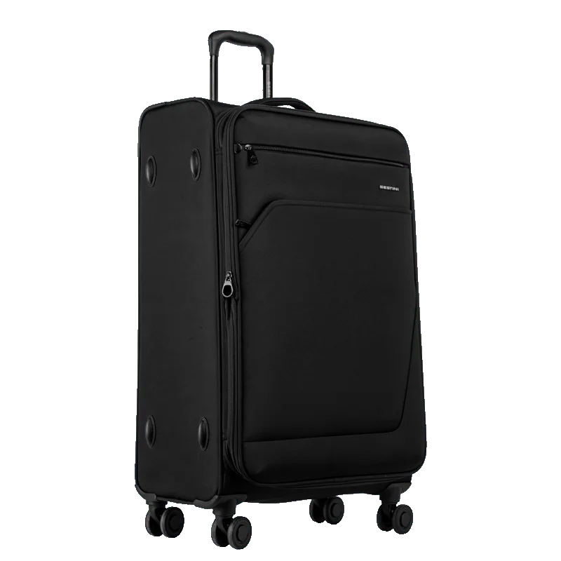 Mala de Viagem Grande 32 kg Poliéster Ultralight 6 - Preto