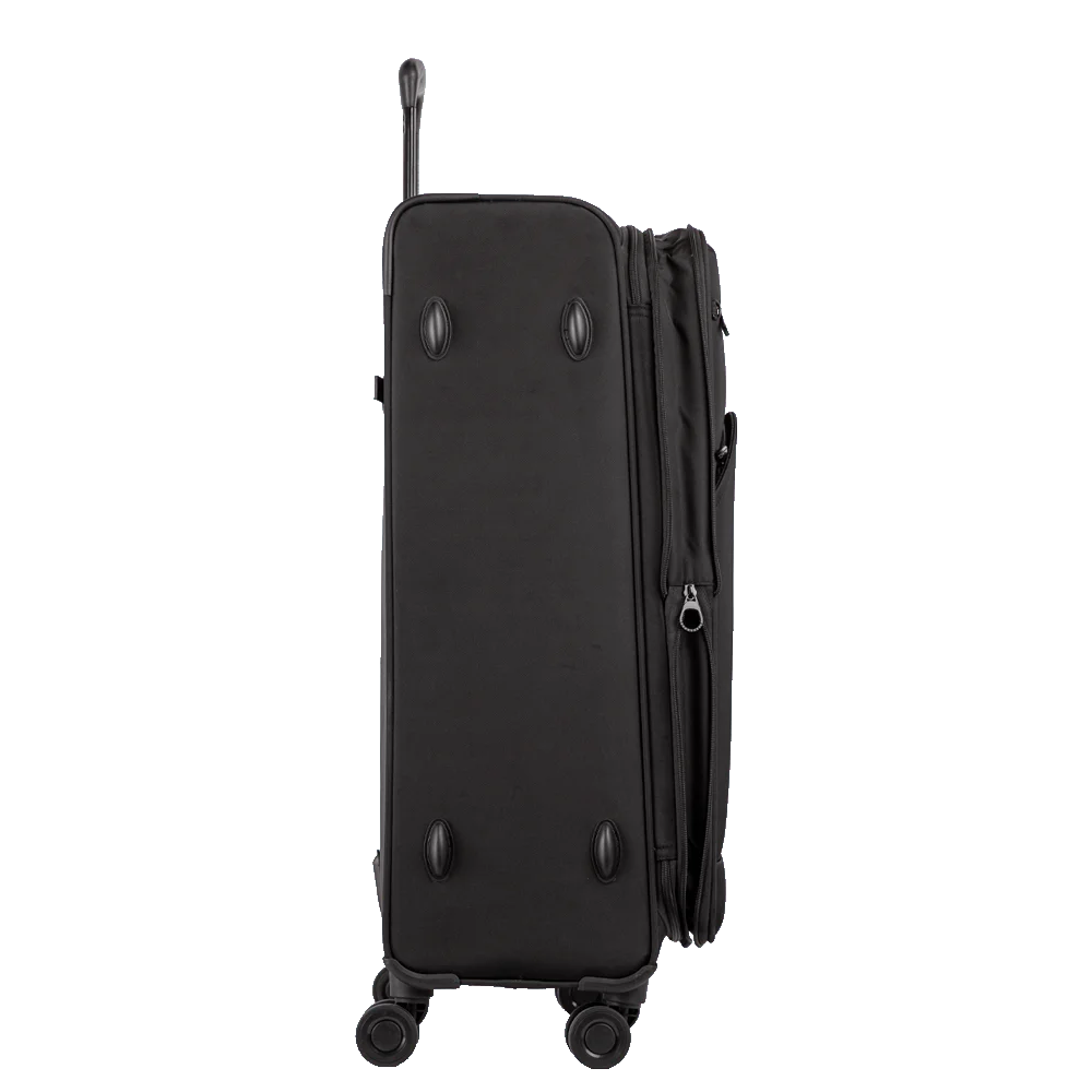 Mala de Viagem Grande 32 kg Poliéster Ultralight 6 - Preto