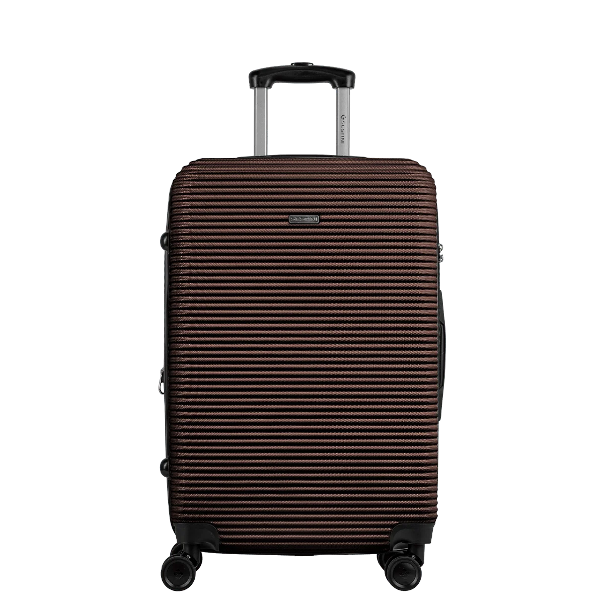 Mala de Viagem Média 23 kg ABS com Rodas 360° 4 All 6t - Bronze