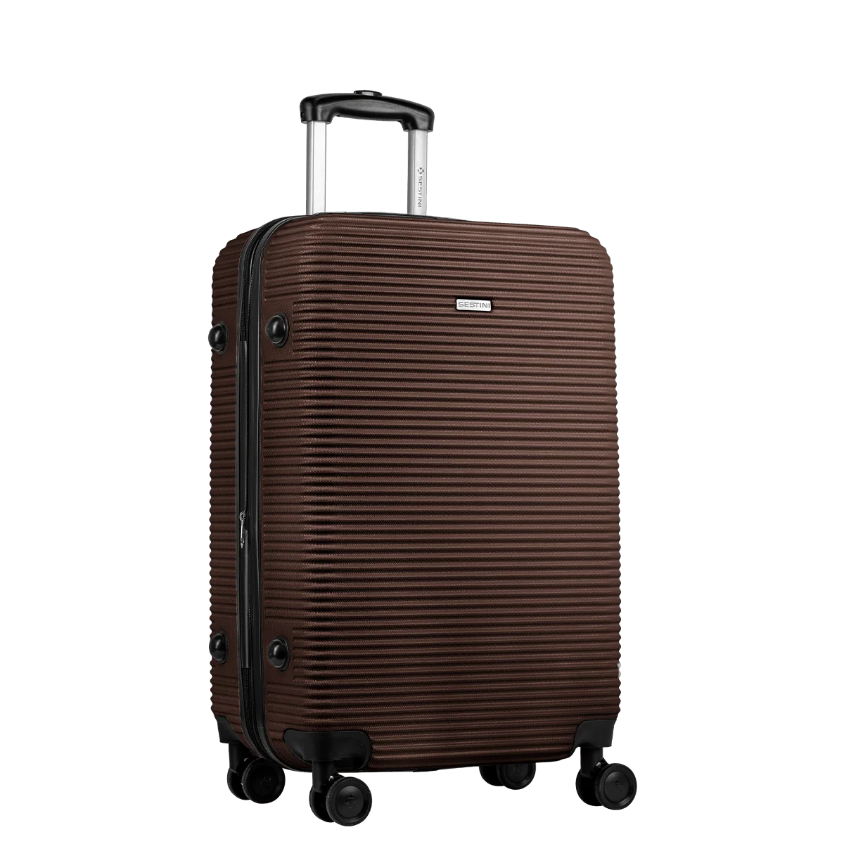 Mala de Viagem Média 23 kg ABS com Rodas 360° 4 All 6t - Bronze