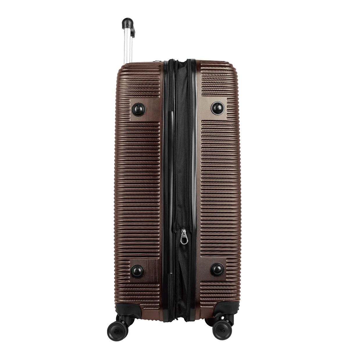 Mala de Viagem Média 23 kg ABS com Rodas 360° 4 All 6t - Bronze