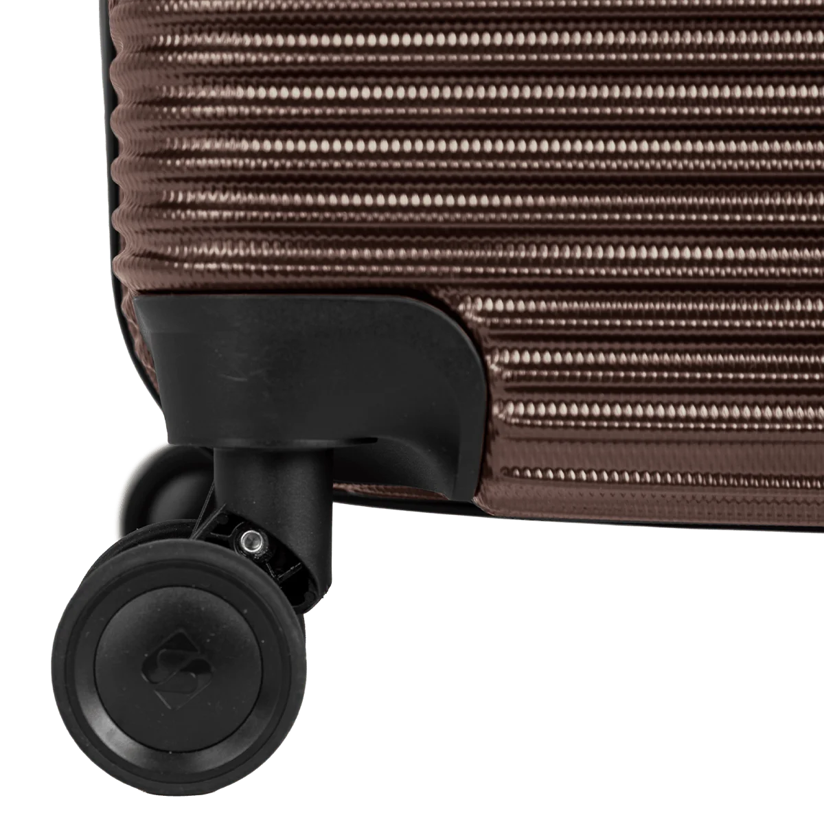 Mala de Viagem Média 23 kg ABS com Rodas 360° 4 All 6t - Bronze