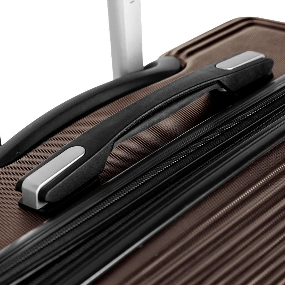 Mala de Viagem Média 23 kg ABS com Rodas 360° 4 All 6t - Bronze