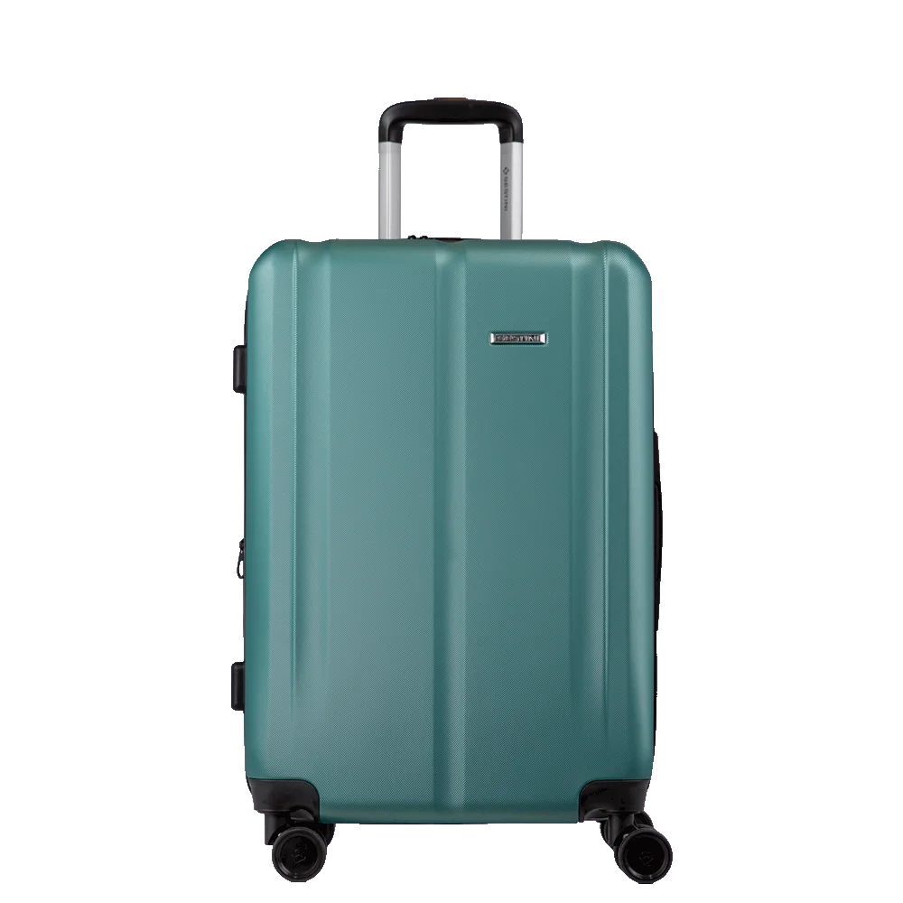 Mala de Viagem Média 23 kg ABS com Rodas 360° Gama 4 - Verde