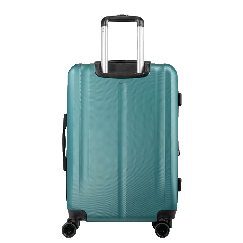 Mala de Viagem Média 23 kg ABS com Rodas 360° Gama 4 - Verde