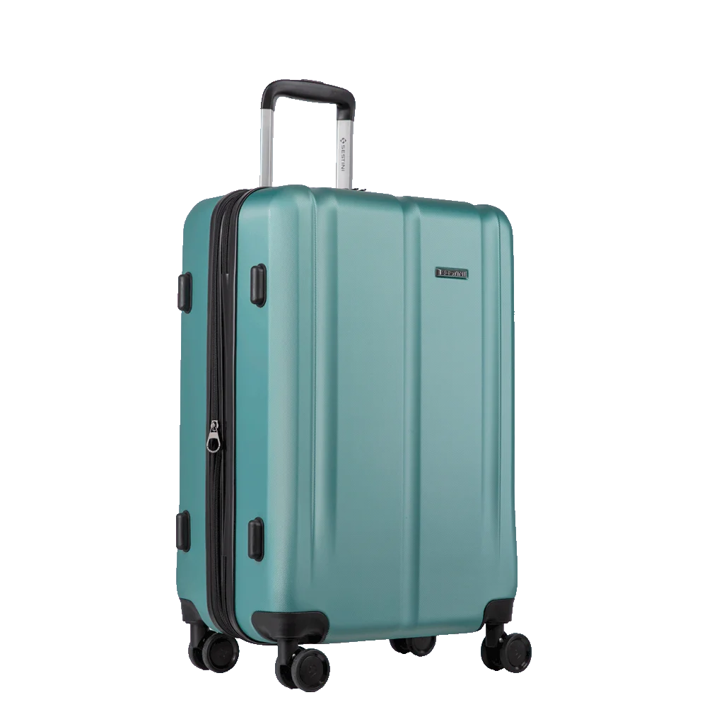 Mala de Viagem Média 23 kg ABS com Rodas 360° Gama 4 - Verde