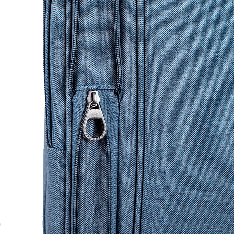 Mala de Viagem Média 23 kg Poliéster com Rodas 360° Ultralight Hug 2T - Azul