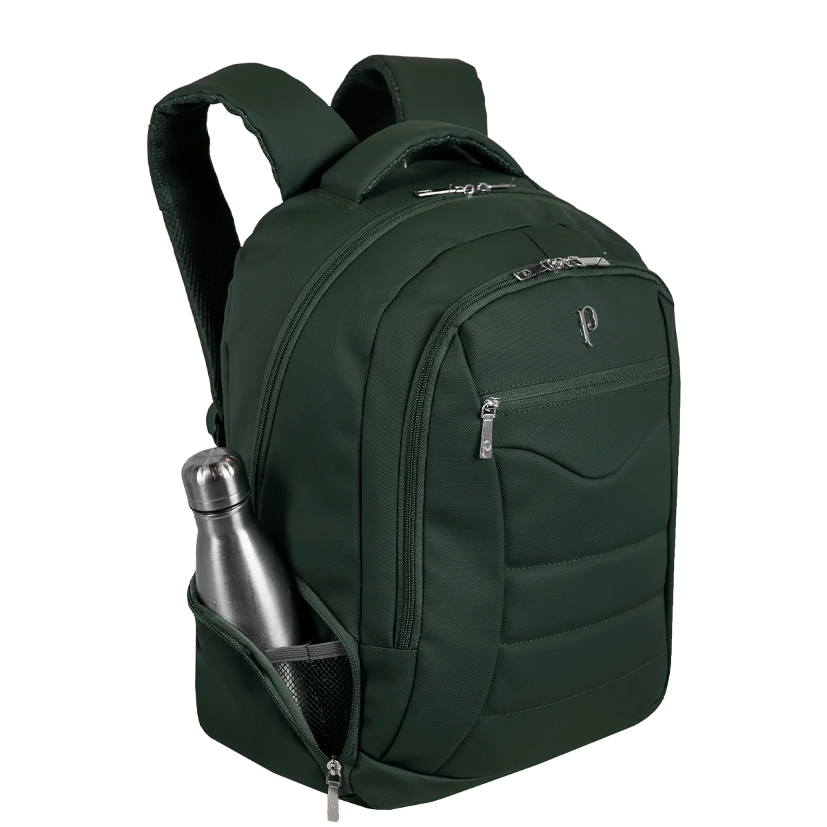 Mochila 2 Compartimentos Notebook 15,6 Palmeiras Hydroblock - Verde Escuro