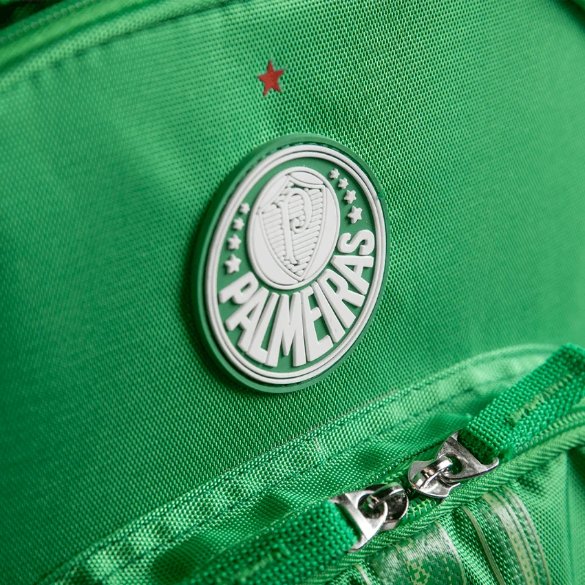 Mochila 2 Compartimentos Palmeiras X02 - Verde