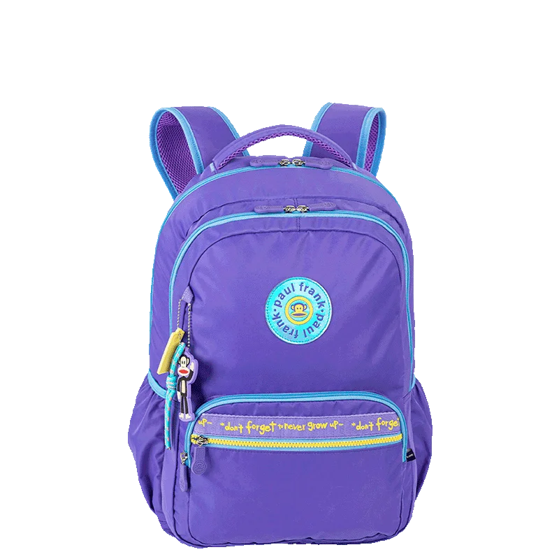 Mochila 2 Compartimentos Paul Frank Fun - Lilás