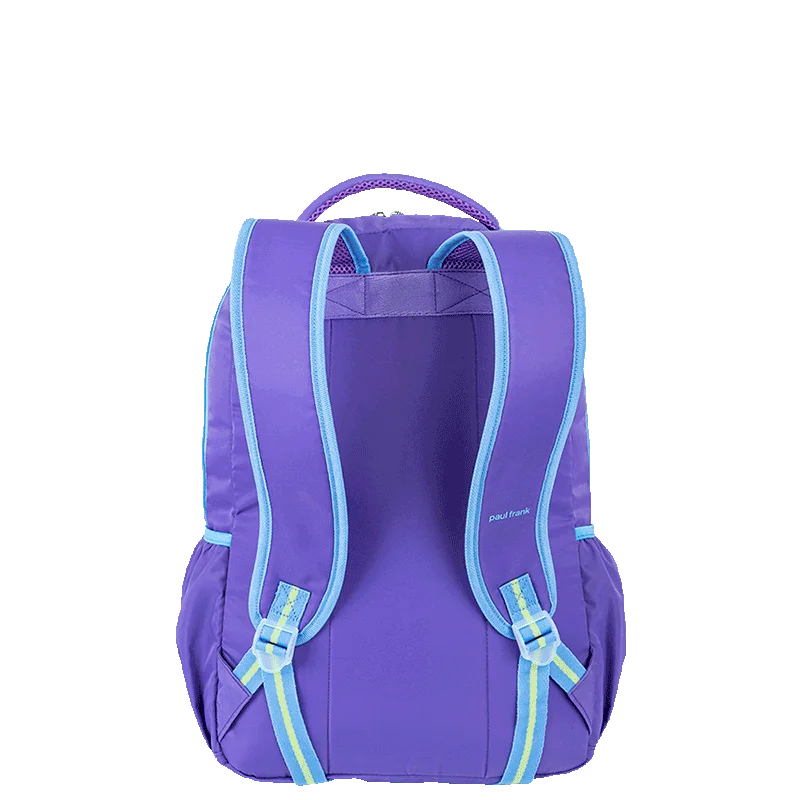 Mochila 2 Compartimentos Paul Frank Fun - Lilás