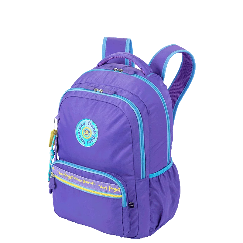 Mochila 2 Compartimentos Paul Frank Fun - Lilás