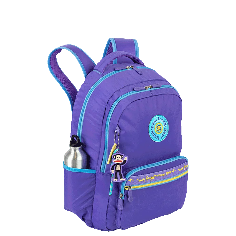 Mochila 2 Compartimentos Paul Frank Fun - Lilás