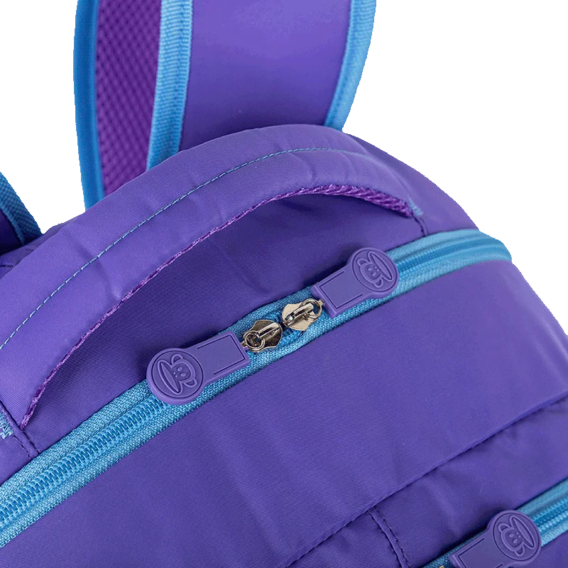Mochila 2 Compartimentos Paul Frank Fun - Lilás