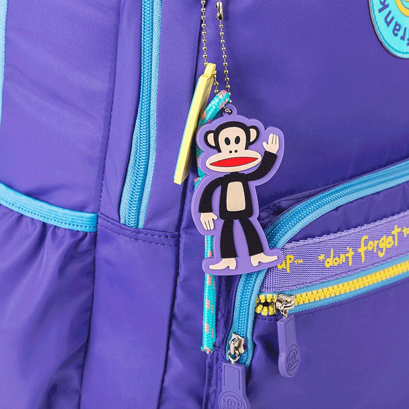 Mochila 2 Compartimentos Paul Frank Fun - Lilás