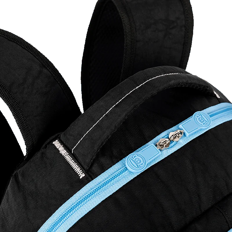 Mochila 2 Compartimentos Paul Frank Fun - Preto e Rosa