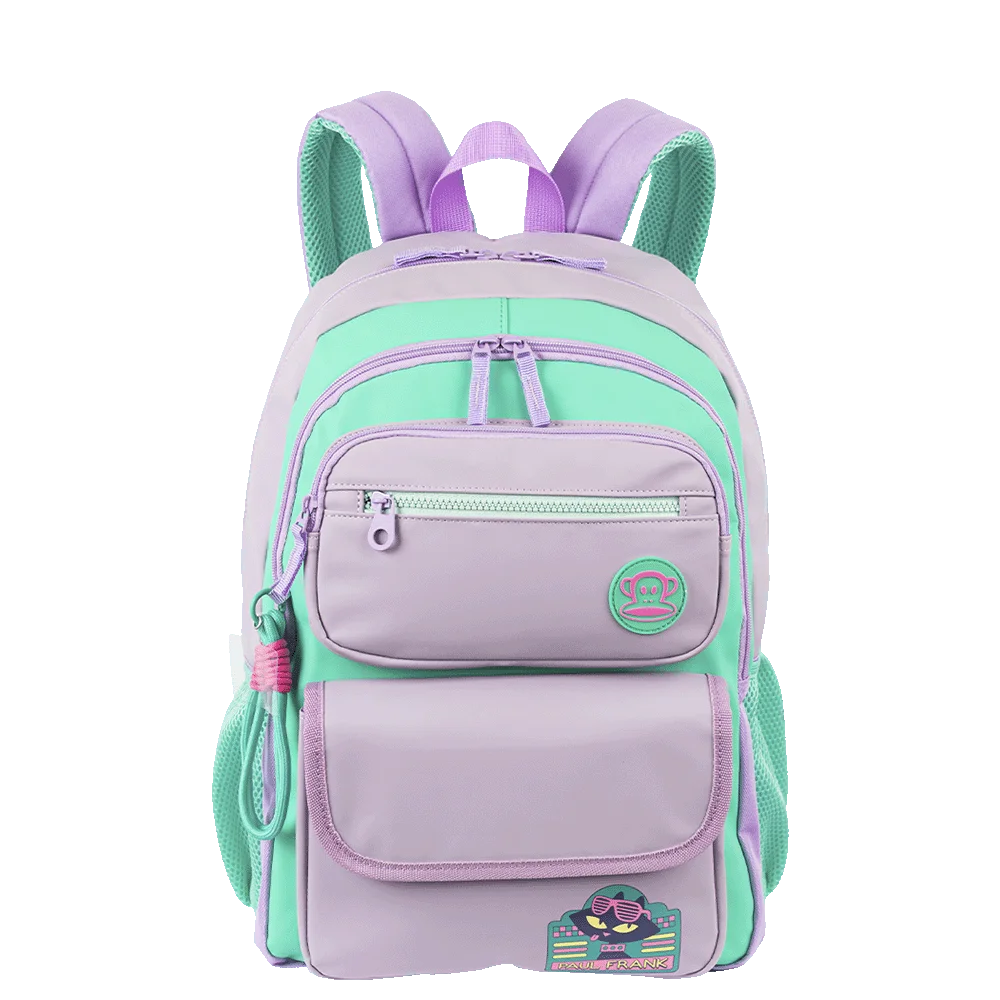 Mochila 2 Compartimentos Paul Frank Summer - Lilás