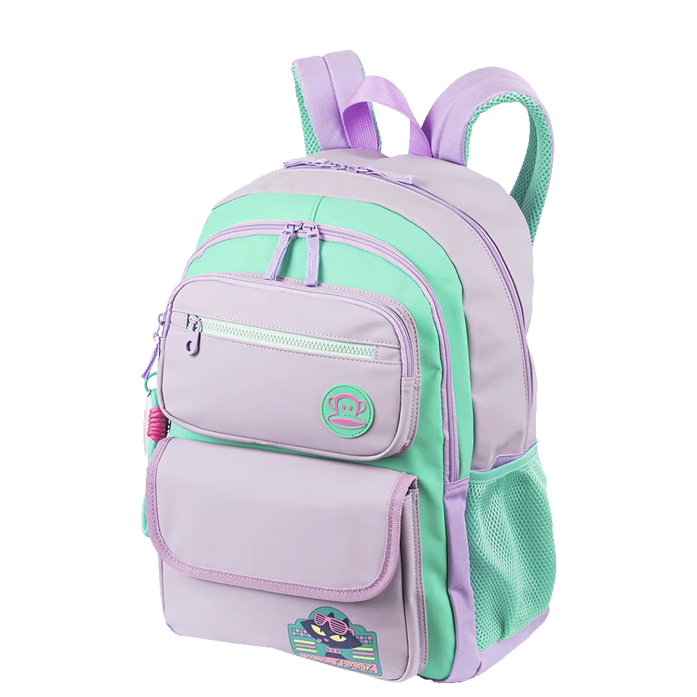 Mochila 2 Compartimentos Paul Frank Summer - Lilás