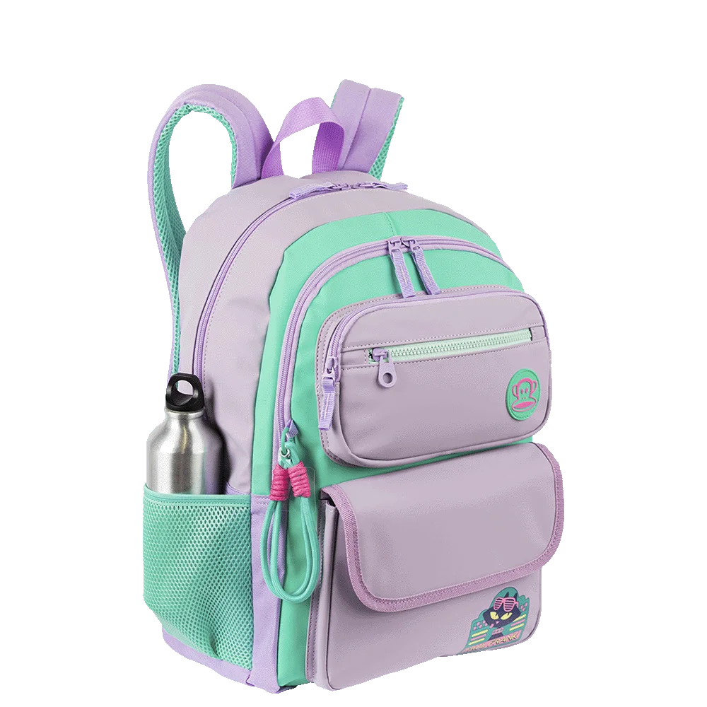 Mochila 2 Compartimentos Paul Frank Summer - Lilás