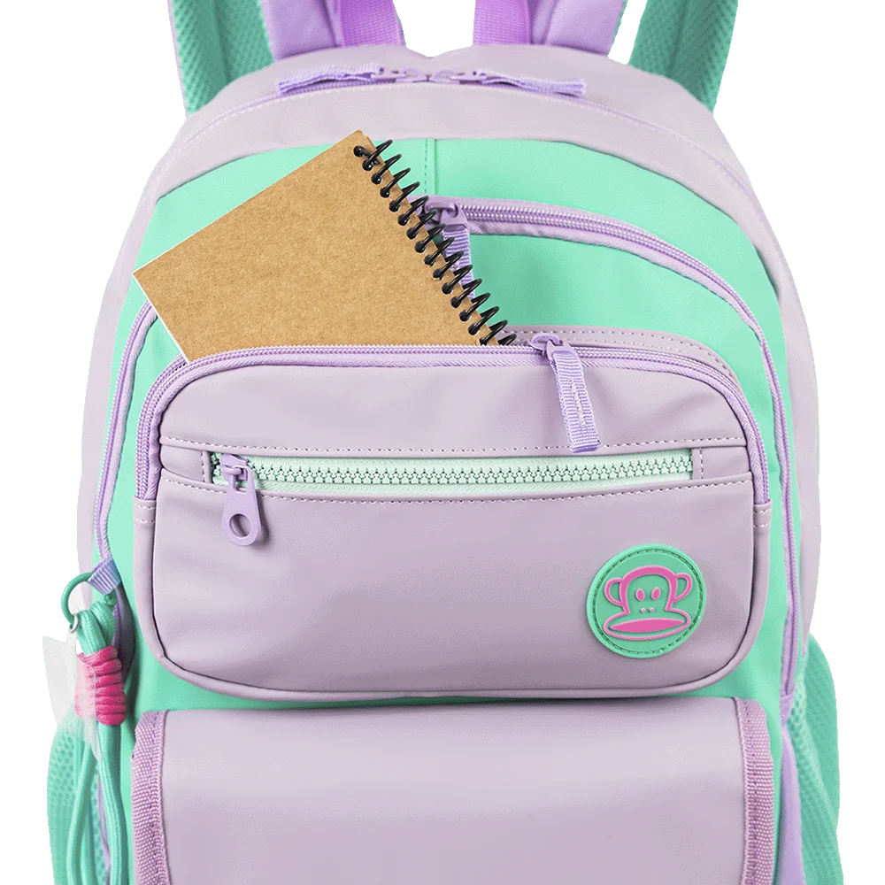 Mochila 2 Compartimentos Paul Frank Summer - Lilás
